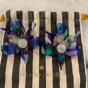 Lele Sadoughi multicolored Lily earring